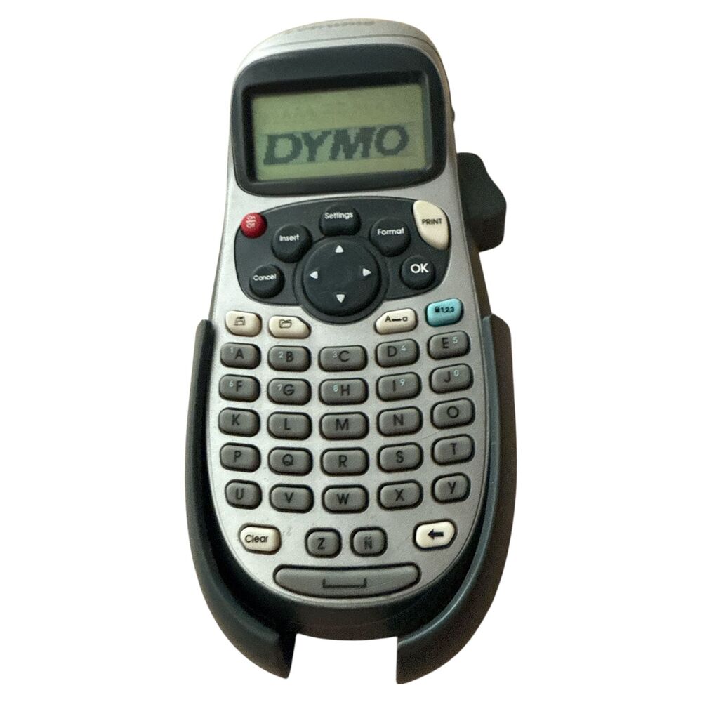 DYMO LetraTag LT-100H Handheld Label Maker w/ Wall Mount Tested Works